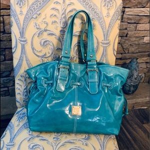 Dooney Bourke Turquoise Leather Bag